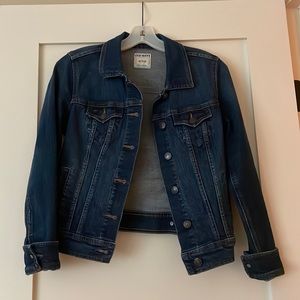 Old navy dark blue denim jacket